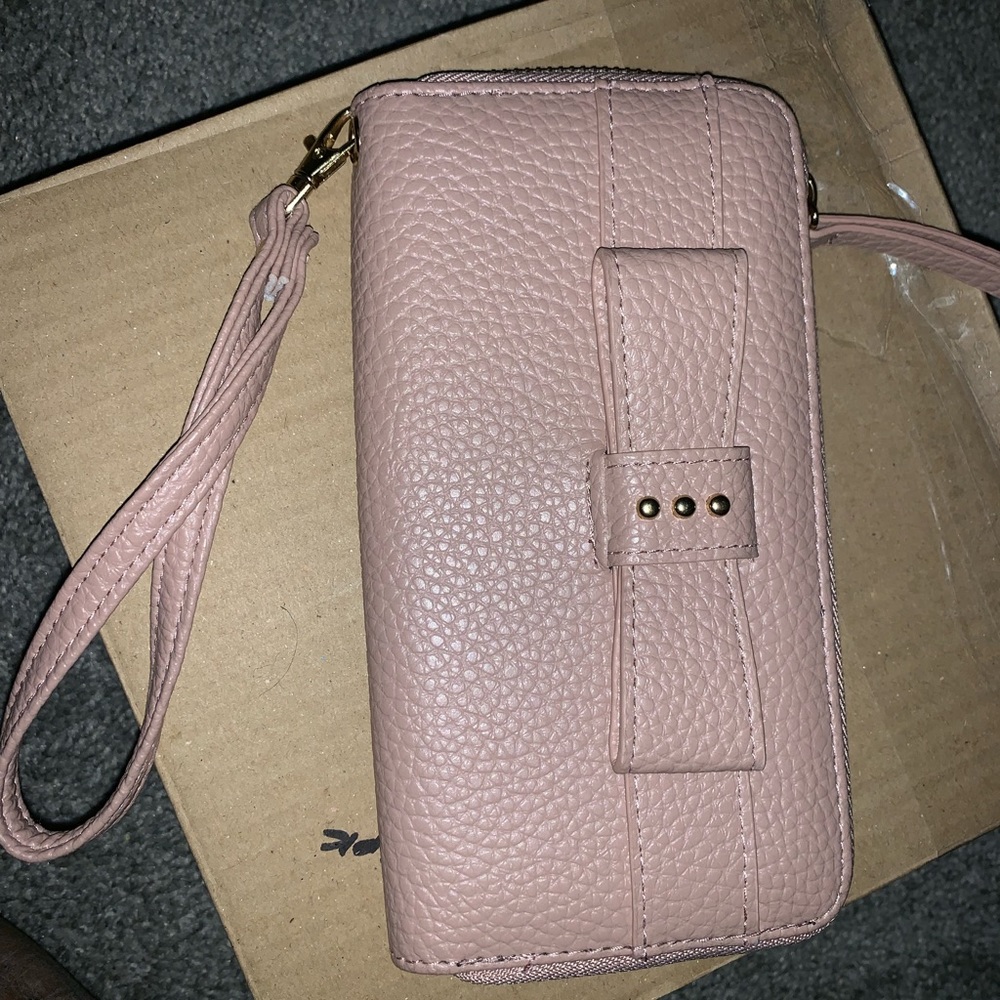 Pink wallet